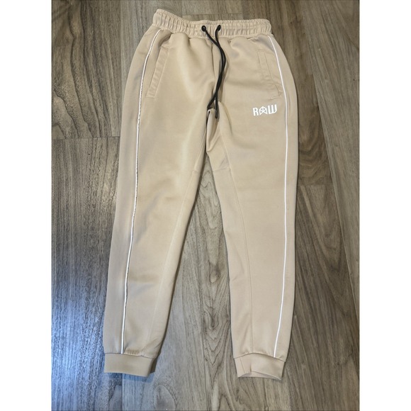 Raw Gear Men's Tan Sweatpants / Joggers Size Med Brand New RAWGEAR - Picture 1 of 6